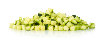 COURGETTES CUBES 10MM KG