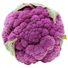 CHOU FLEUR MAUVE PIECE (BEL / LOT )